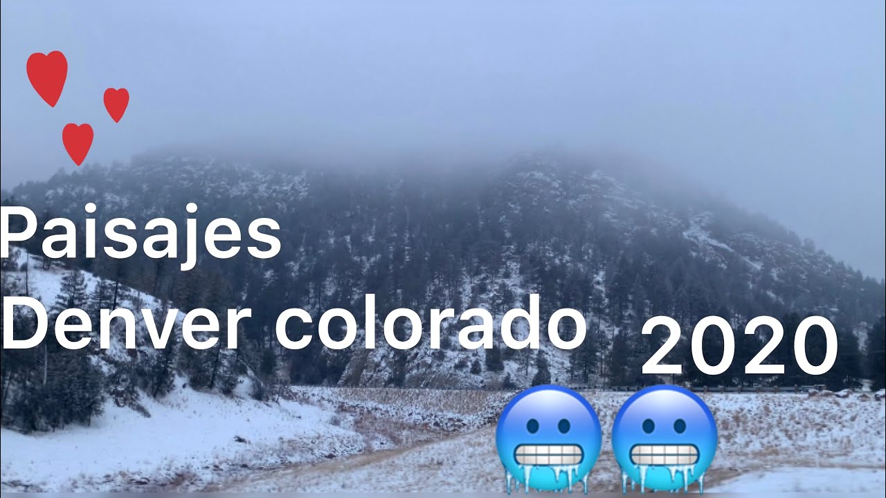 PAISAJES DENVER COLORADO 🥶😍🛣   diciembre 2020