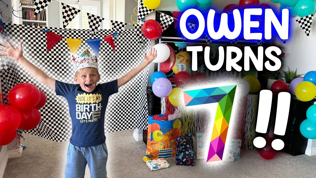 OWEN TURNS 7!!!