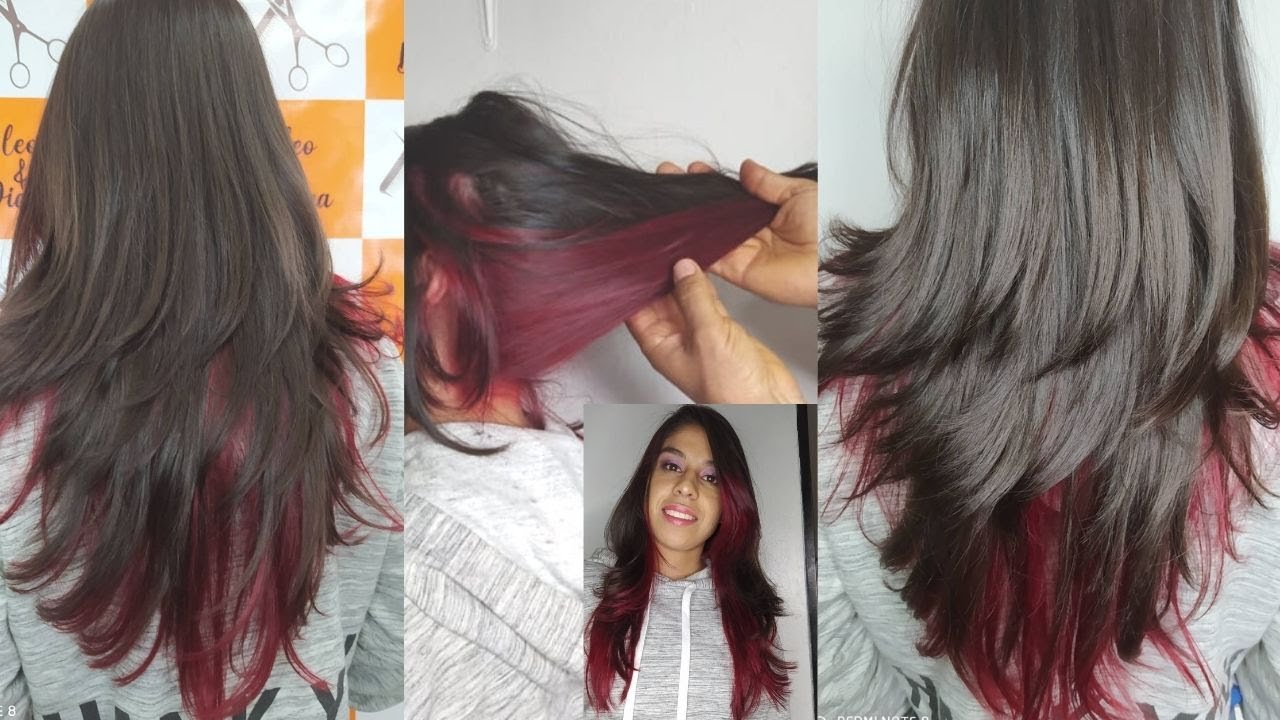 TINTE BICOLOR ROJO UNDERLIGHTS | LEONARDO RAMIREZ
