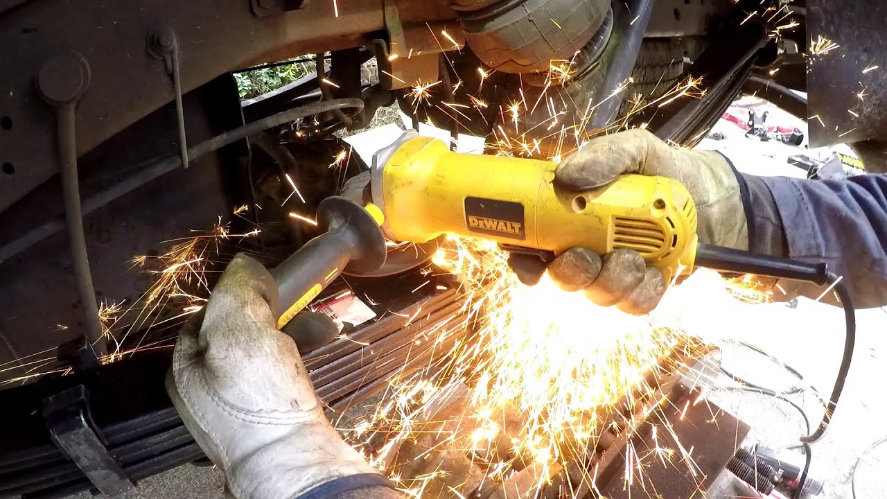 Установка 4400-фунтовых 6+1 задних листовых рессор для Truck Camper 1999-2007 F-250/350 — гораздо...