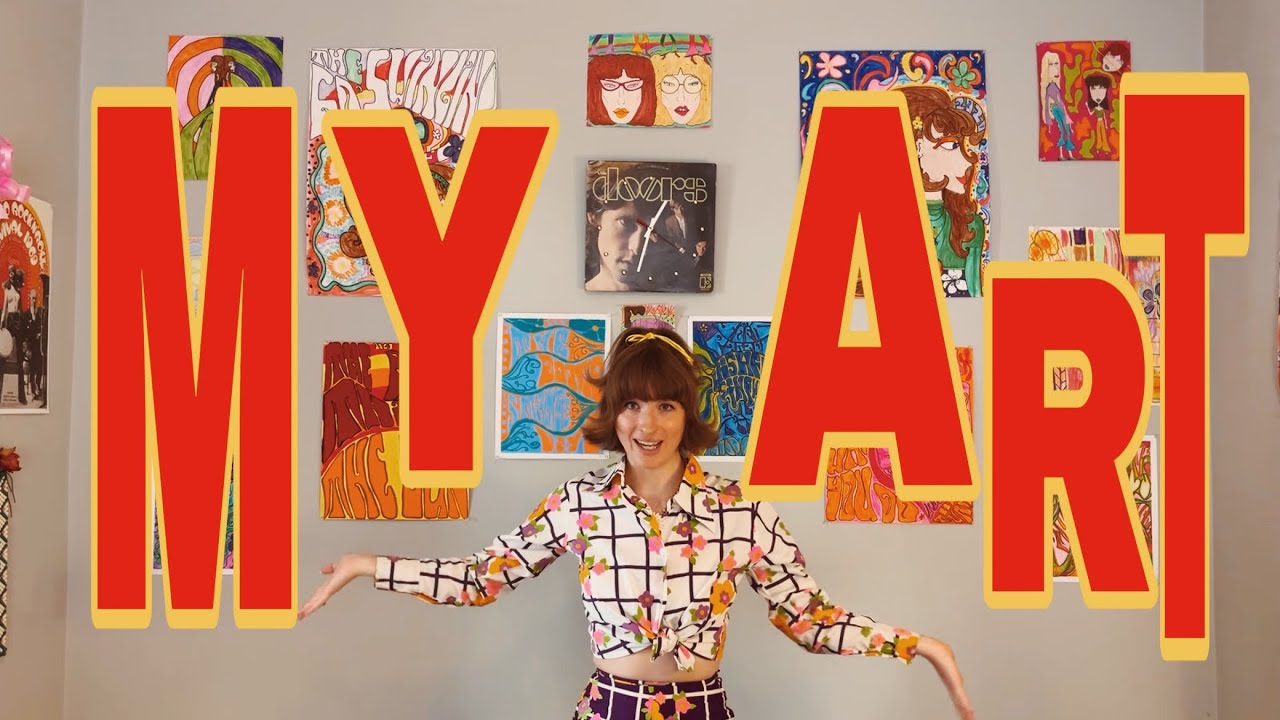 MY ART | 1960s & 1970s Inspired Art Tour