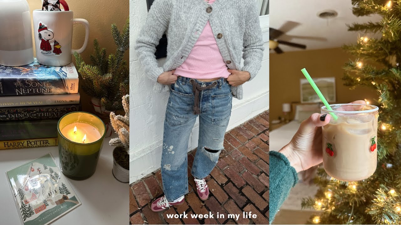 work week in my life 🎄