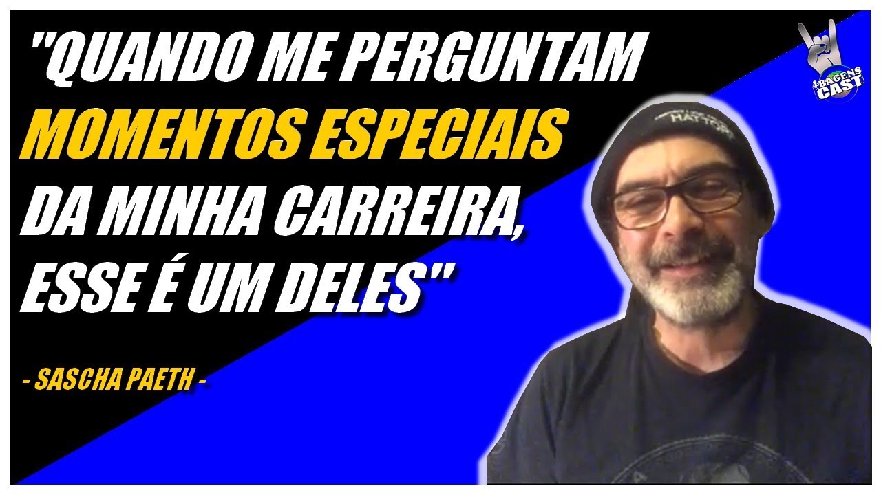 SASCHA PAETH RELEMBRA A GRAVA&Ccedil;&Atilde;O DO ANGELS CRY