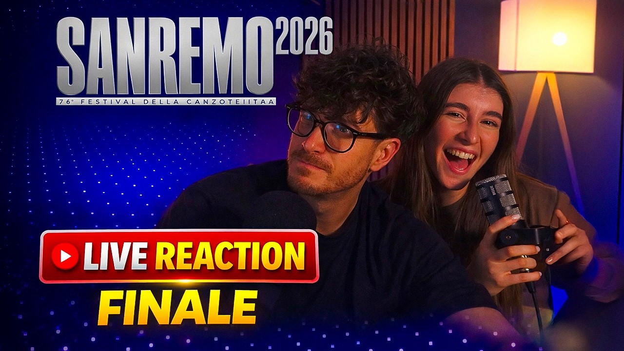 REACTION ALLA FINALE DI SANREMO 2026 | Steve Red e Vale