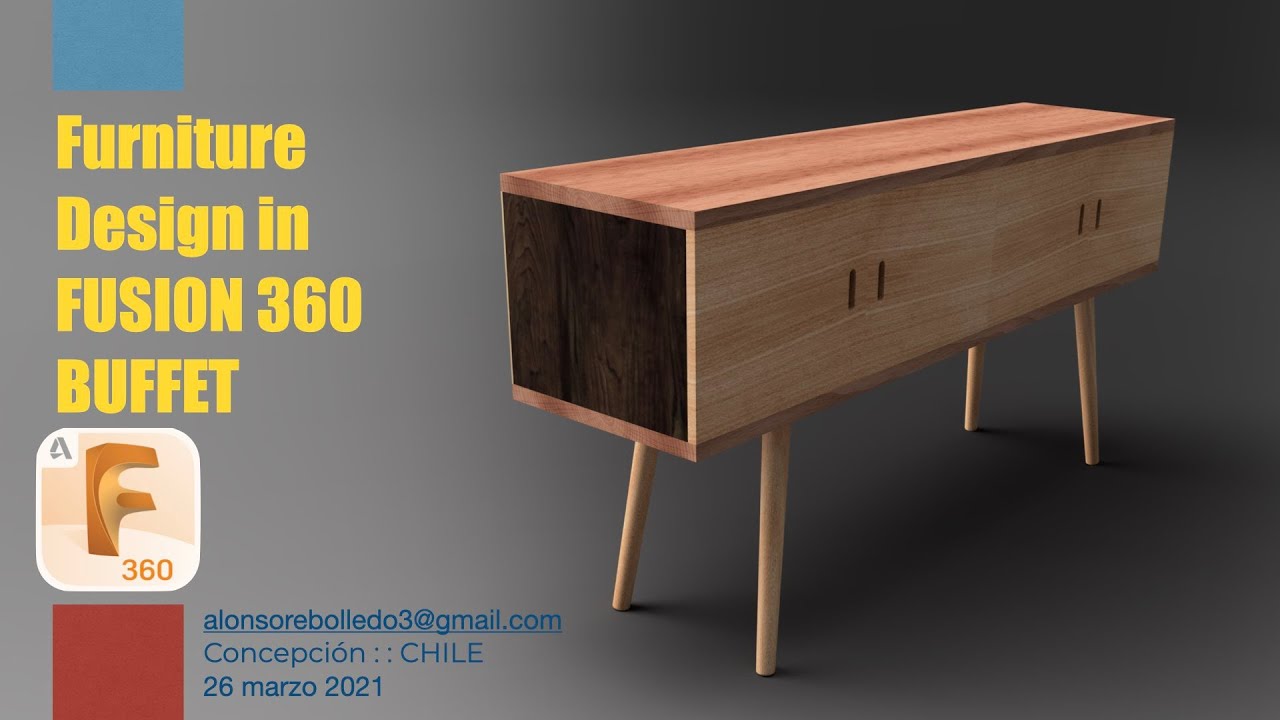 Furniture Design in Fusion 360