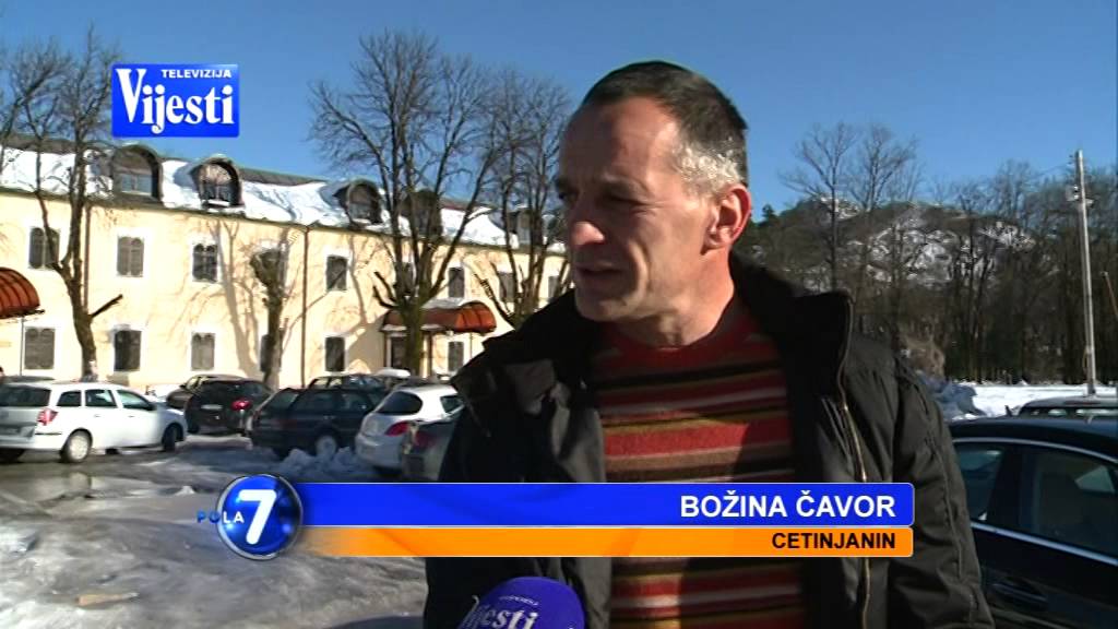 CETINJE PRED BADNJI DAN