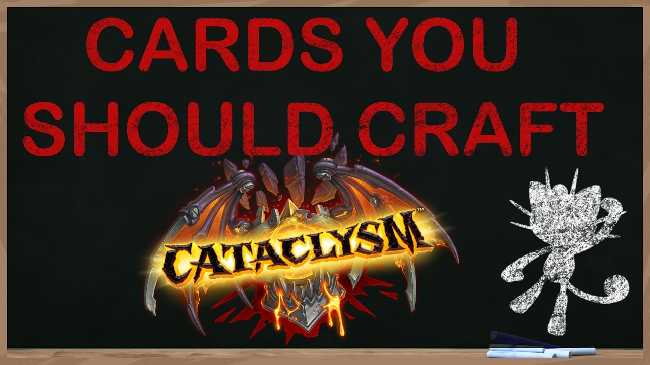 1 card from each class you NEED from Cataclysm!