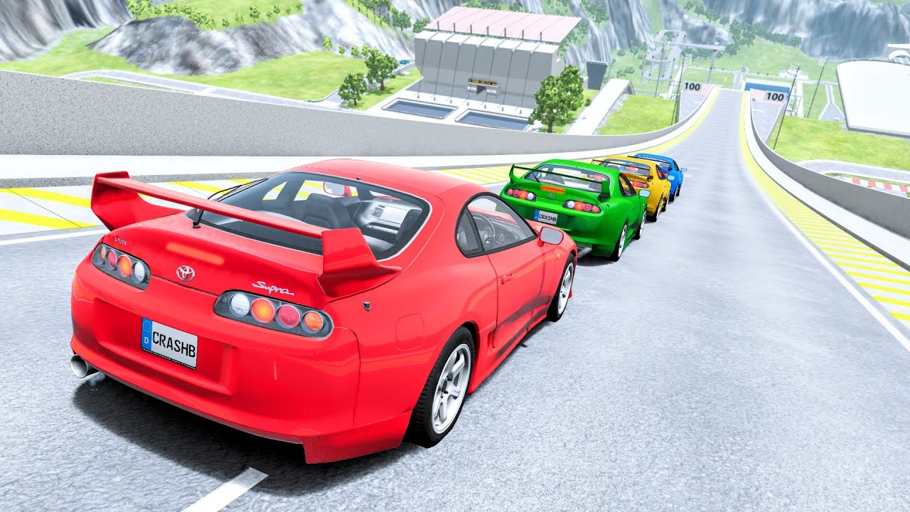 Epic High Speed Car Jumps #193 – BeamNG Drive | CrashBoomPunk