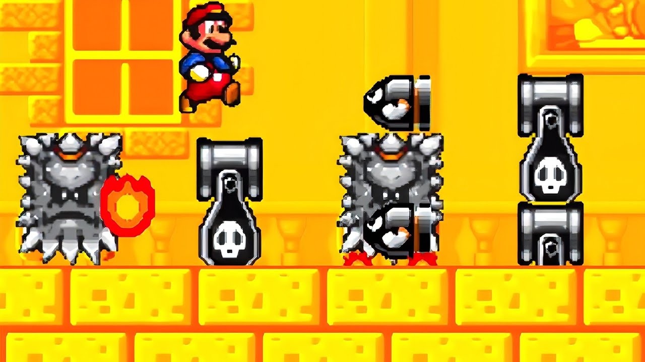 Mario Worker Remake - All Levels Boss Battle Episode 3 & 4 by David Escorche