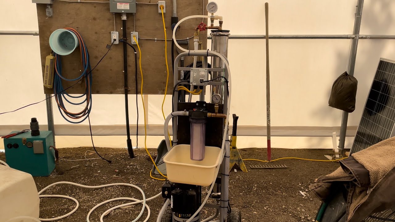 Making Maple Syrup - Reverse Osmosis Cleaning and Storage - End of Season - Membrane Flush and Store