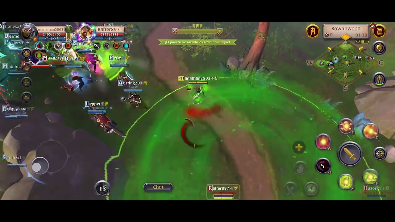 Primera vez en facciones 