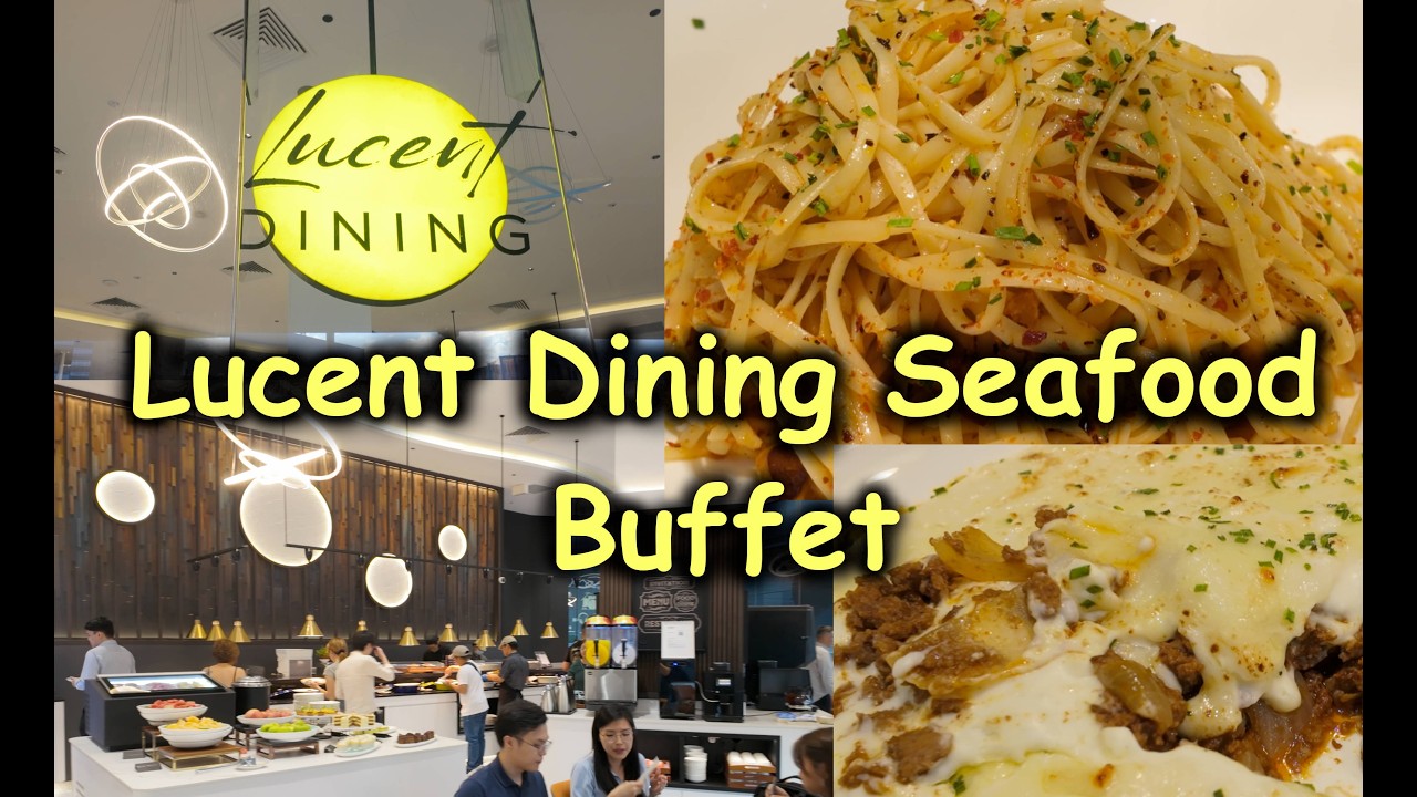 Lucent Dining Seafood Buffet @ Dorsett Singapore [To Eat][Buffet][4K]