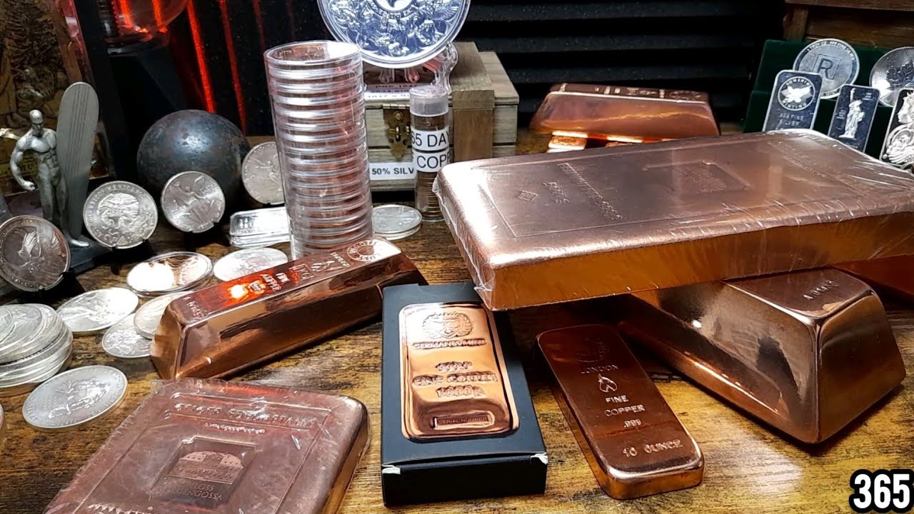 My copper bullion stack is getting out of hand!
