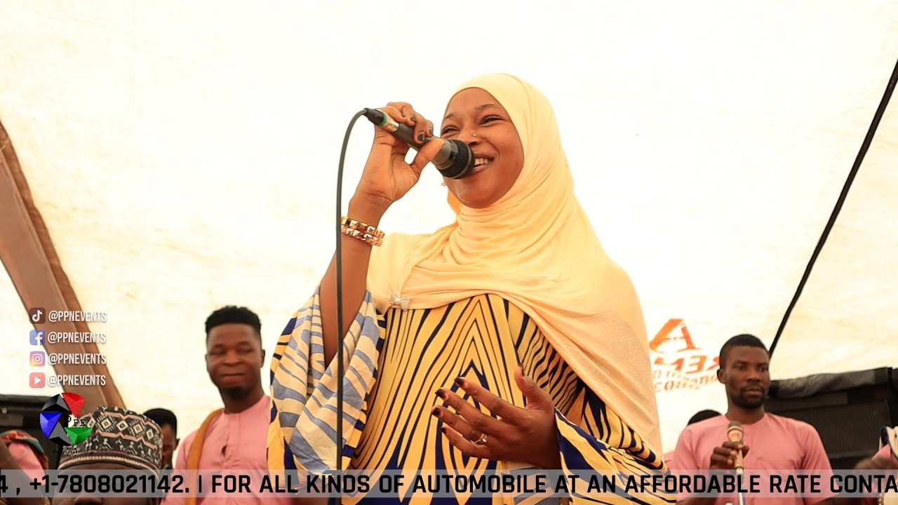 Seyyidah Annizomiyyah at the Naming Ceremony of Alhaji Tunde Giwa Ore Meji New Born