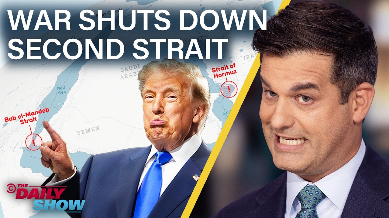 Iran War Closes Another Strait & Mamdani Debuts 10-Minute Toilets in NYC | The Daily Show