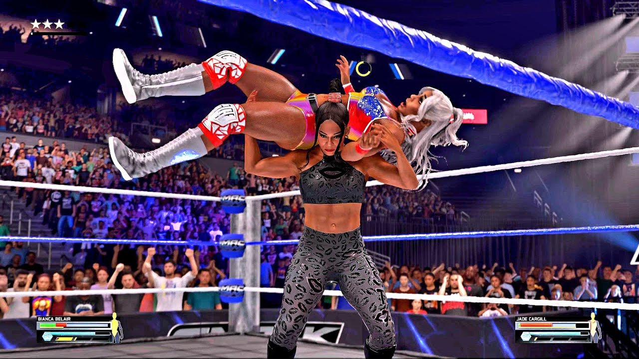 WWE 2K25 BIANCA BELAIR VS JADE CARGILL #1 CONTENDERS MATCH WWE WOMEN'S CHAMPIONSHIP SMACKDOWN! 