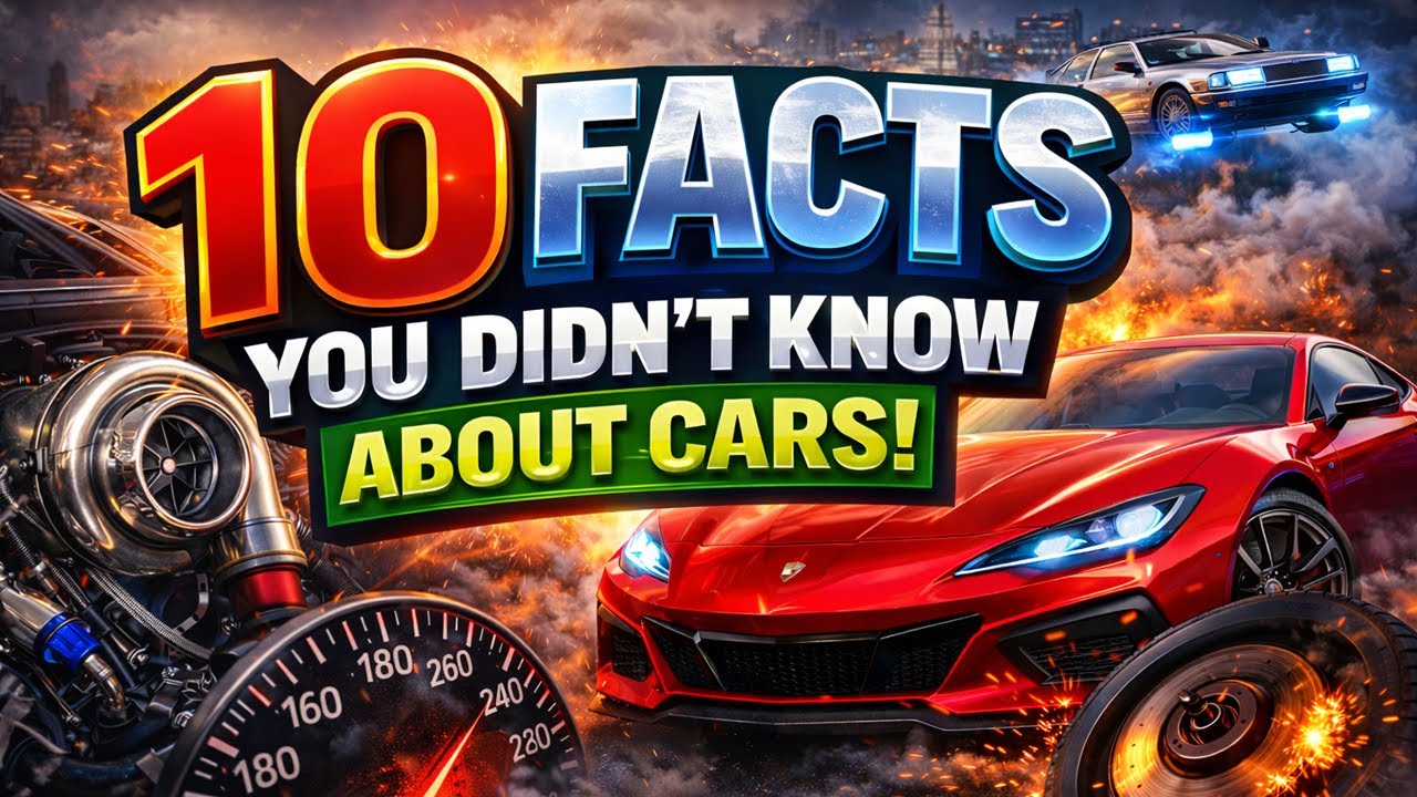 10 FACTS YOU DIDN'T KNOW ABOUT CARS!