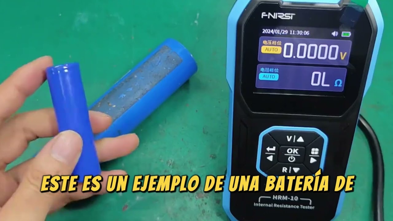 ✅¿Cómo saber la calidad de las baterías de litio? 🔋🛠️Probador de resistencia interna⚡🔍.💯🇬🇹