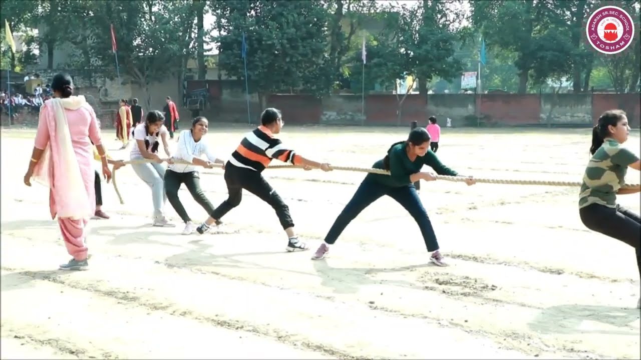 TUG OF WAR GIRLS 2022 || ANNUAL SPORTS DAY 14.11.22 || PART 2