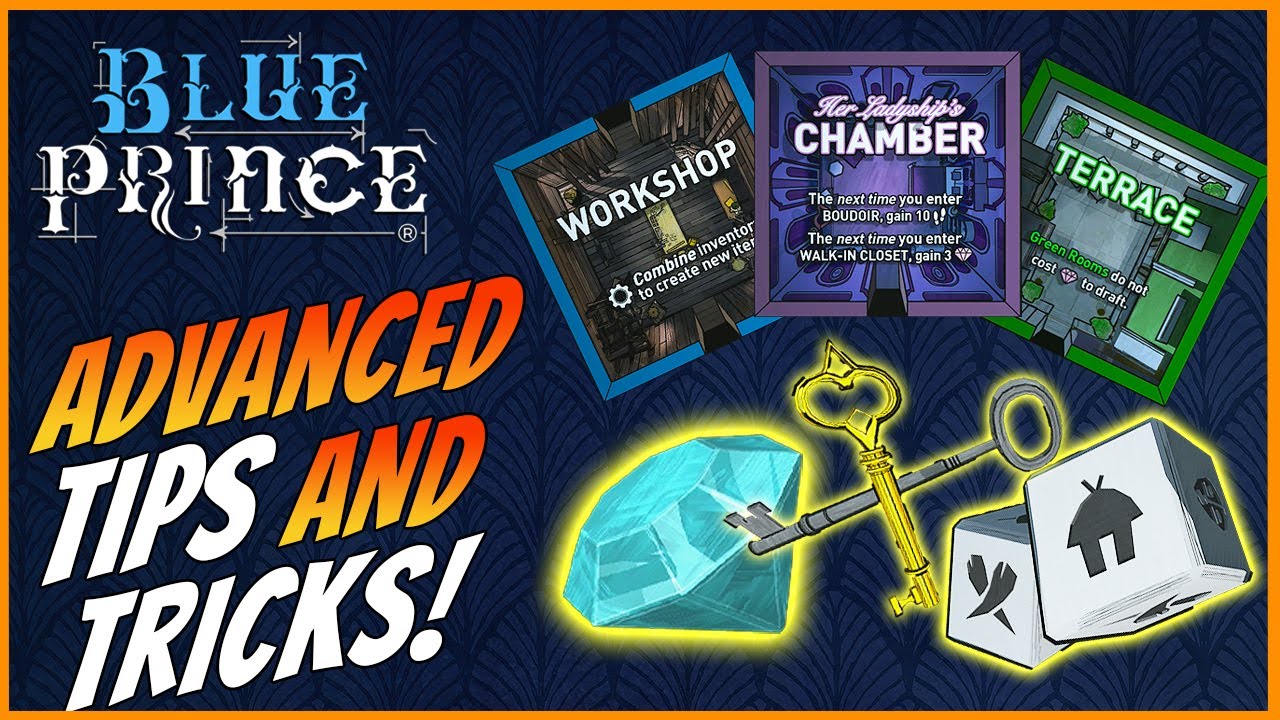 Blue Prince Super Useful Room Combos! Must Have Tools! Get More Keys, Gems and Coins!