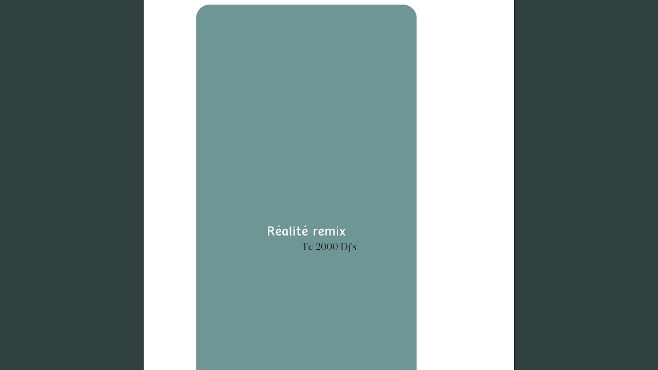 Réalité (Remix)