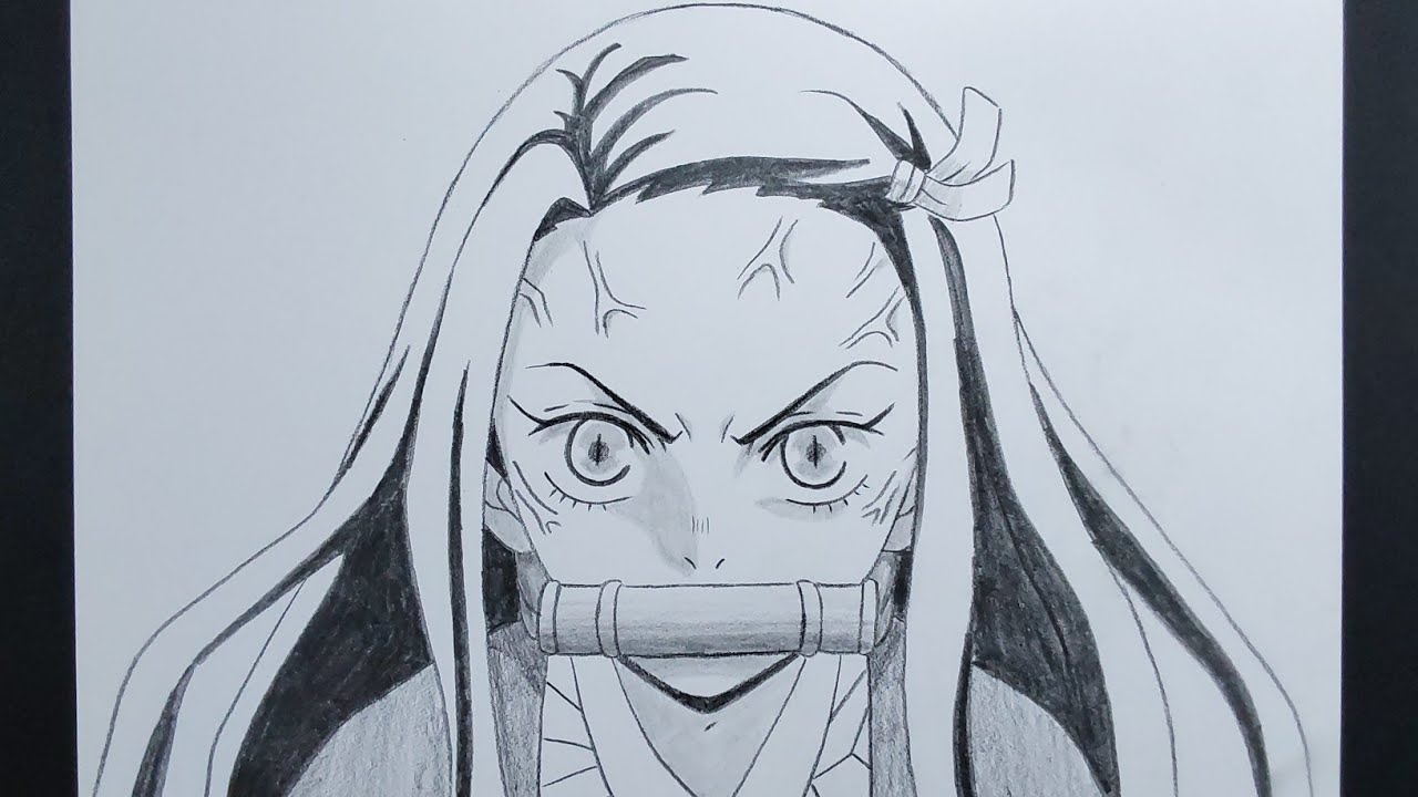 How To Draw Nezuko Step By Step || Easy Demon Slayer Art Drawing