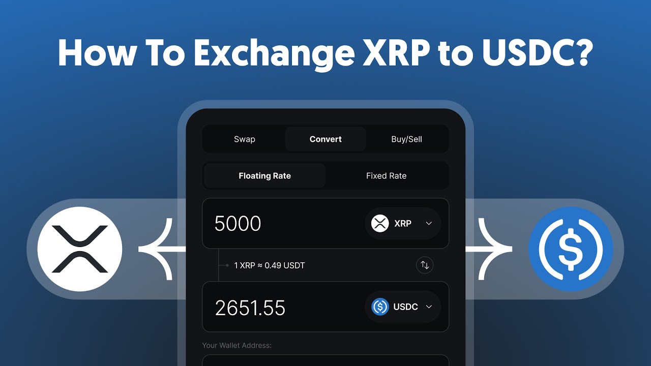 How To Convert XRP To USDC Easily?