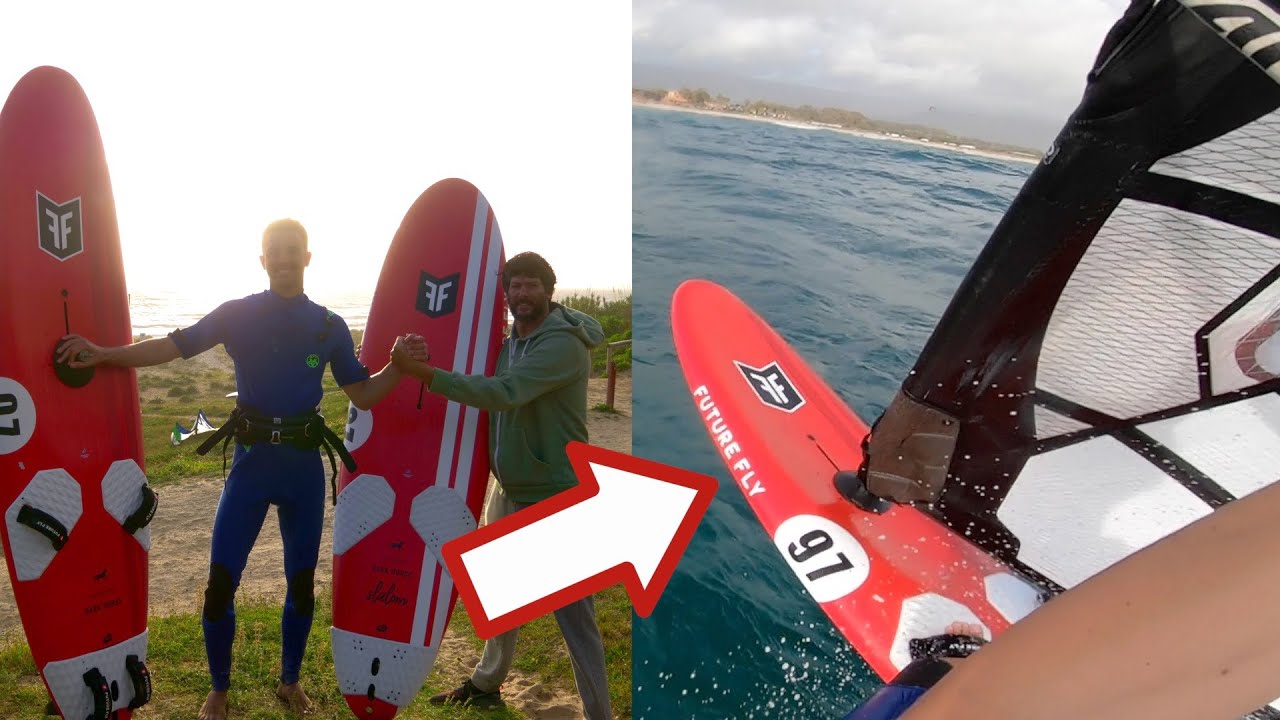Das erste Mal FUTURE FLY! 😍 (Windsurf Boards)