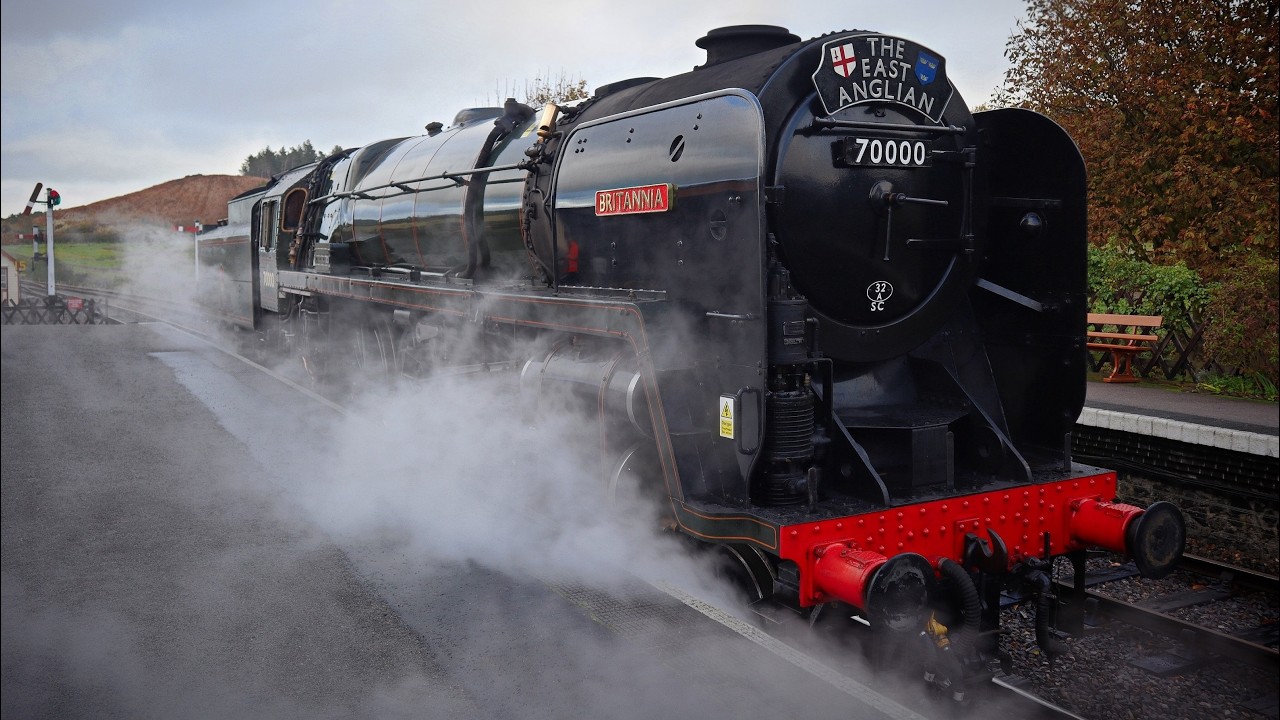 Britannia Rules the North Norfolk Railway (2025) | BR Standard Class 7 No. 70000