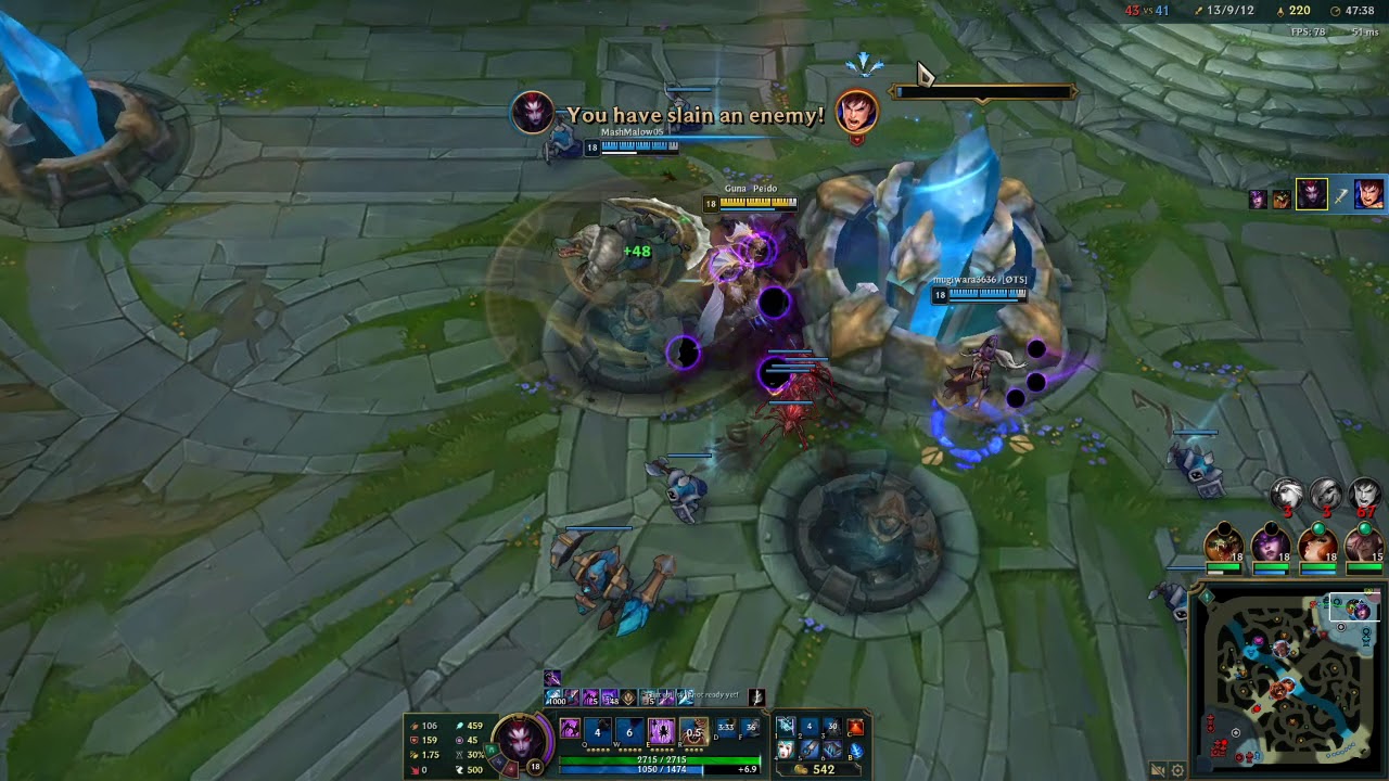 League of Legends stoped garen back door