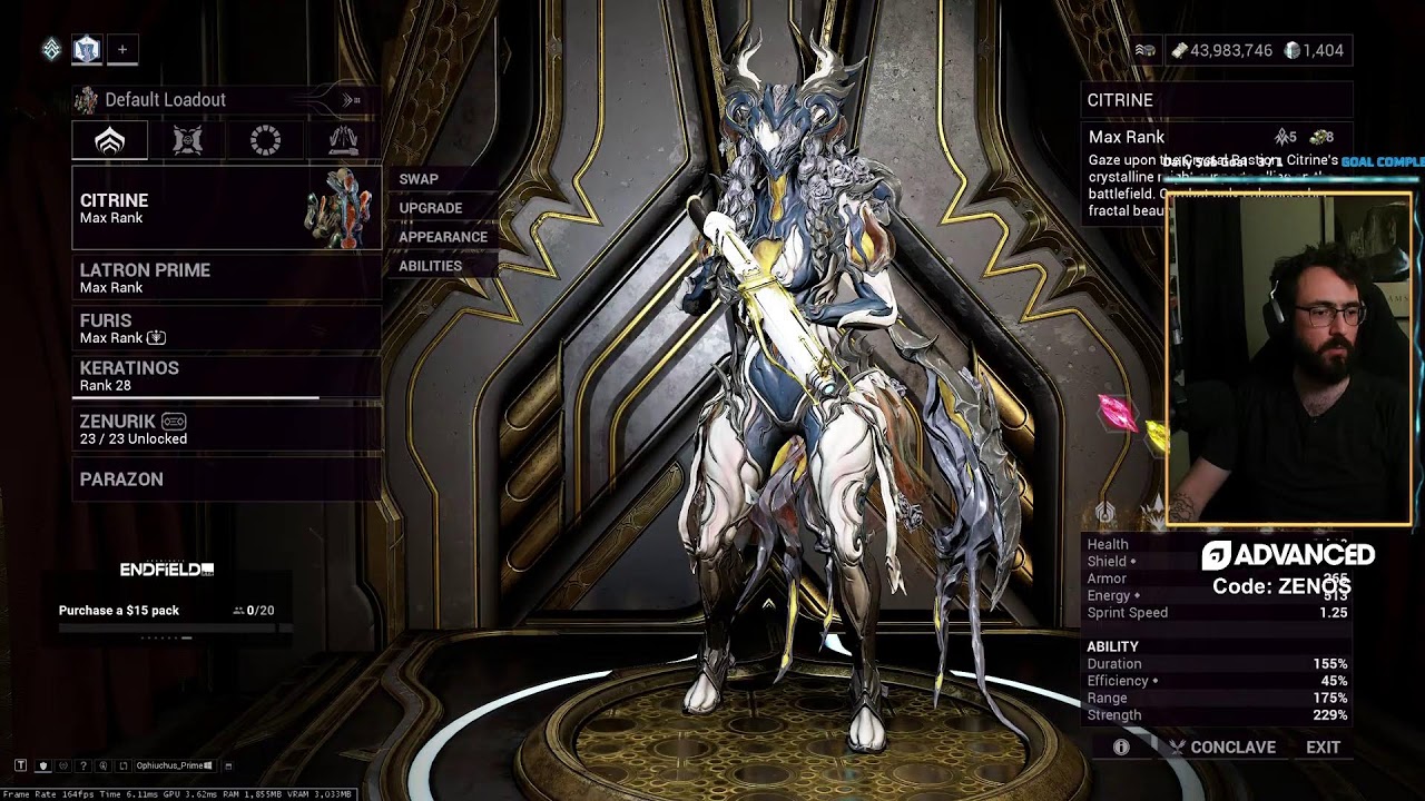 [WFCC] New TENNOKAI mod's got me Theorying