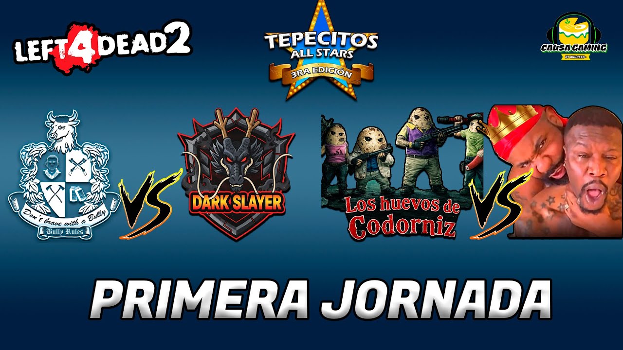 1RA JORNADA TEPECITOS ALL STARS🏆 | L4D2