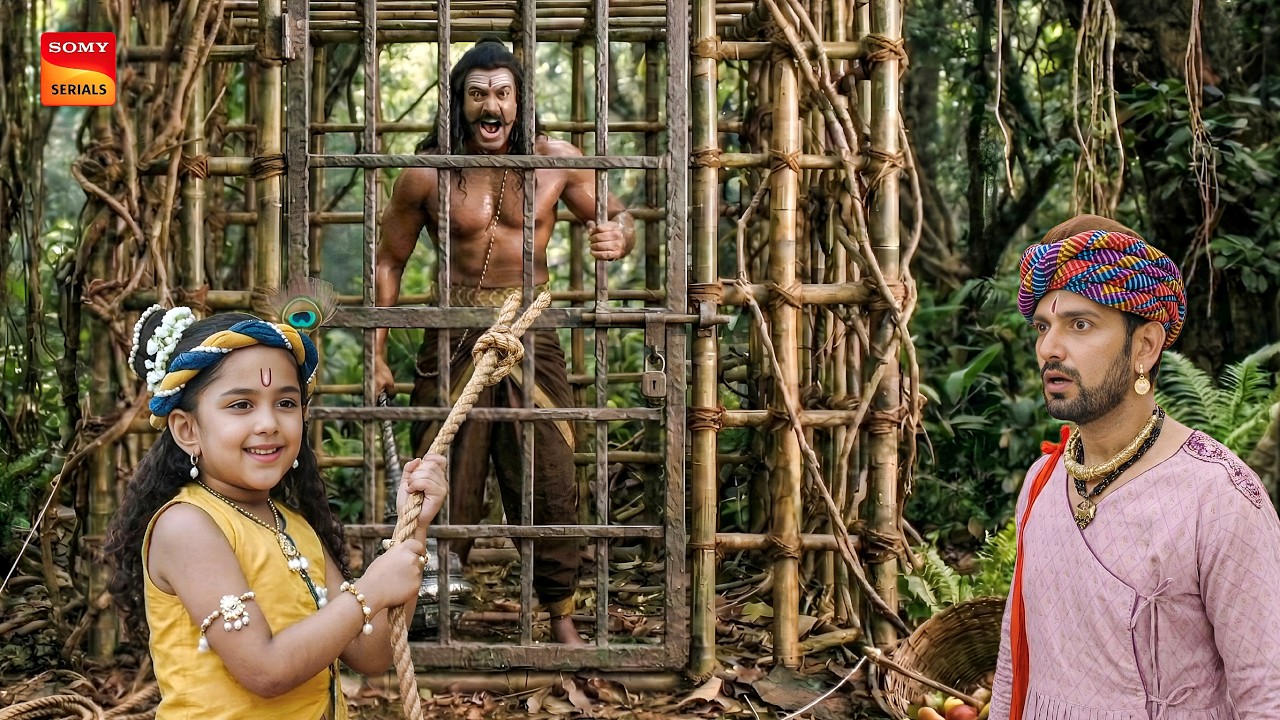 कान्हा ने पलट दिया कंस का खेल, उसी के जाल में फँसा दिया मथुरा का राजा|| Yashomati Maiya K Nandlala