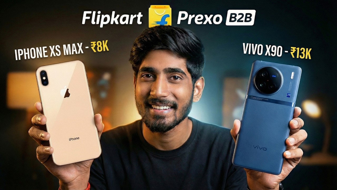 Flipkart Prexo Mobile iPhone Xs Max ₹8000 😱🔥 | Refurbished iphone | Full Review