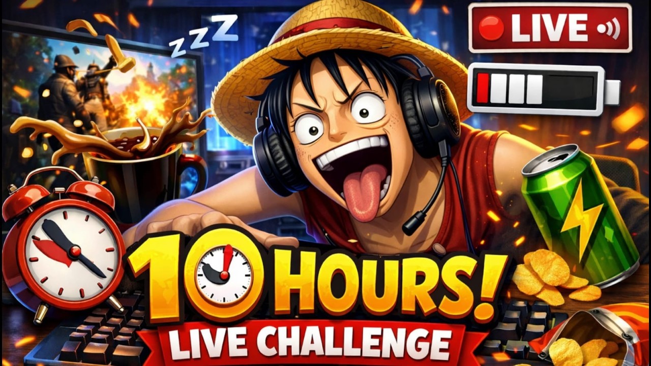 ⚓ 10 Hour Pirate Voyage LIVE – No Sleep, Only Loot! | #10hours #live #challenge #fun #gameplay