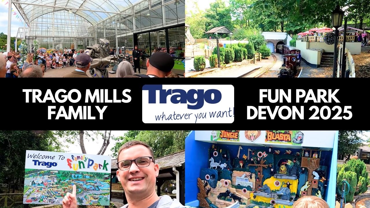Trago Mills Family Fun Park Newton Abbott and Titan the Robot Summer 2025