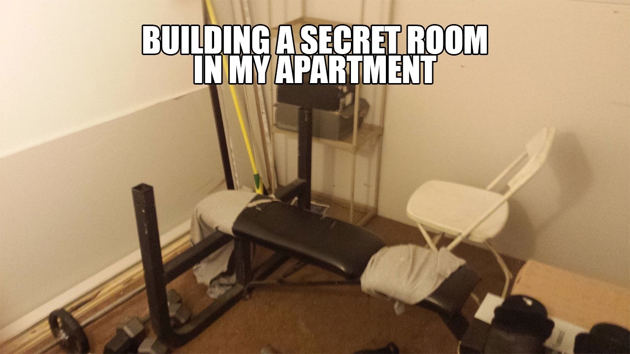 Nielegalna budowa pokoju wsp&oacute;łlokatora kończy się niepowodzeniem | Coś okropnego