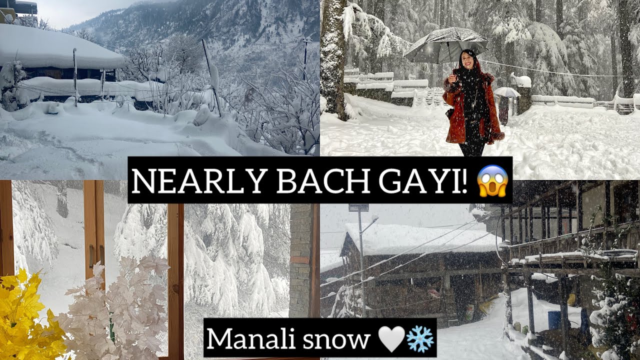 Baraf se bachi baal baal 😱|| Manali❄️|| Hadimba Maa 🙏🏻|| The Shoir Chalet ||