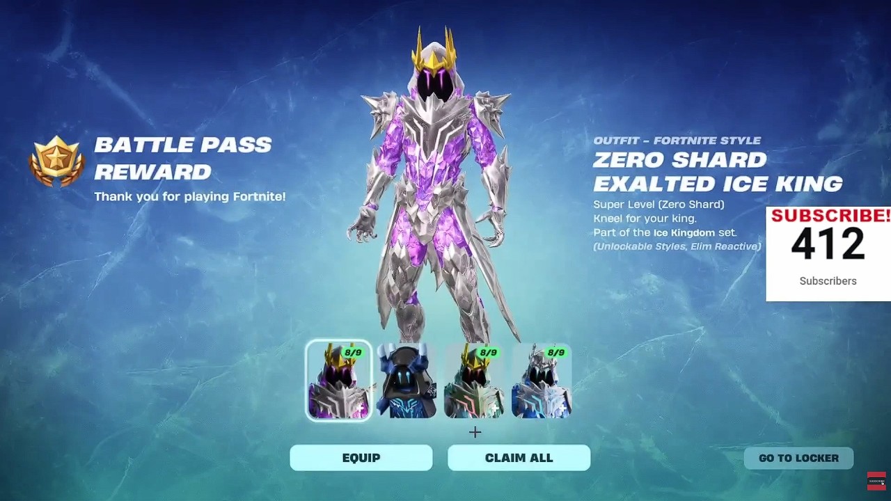 Chapter 7 Season 2 BattlePass (LEVEL 200, ALL BONUS REWARDS)