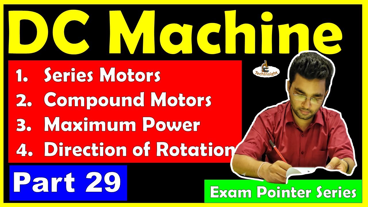 DC Generator | Part 29 | Exam Pointer Series | SSC JE/RRB JE/ Other JE Exams