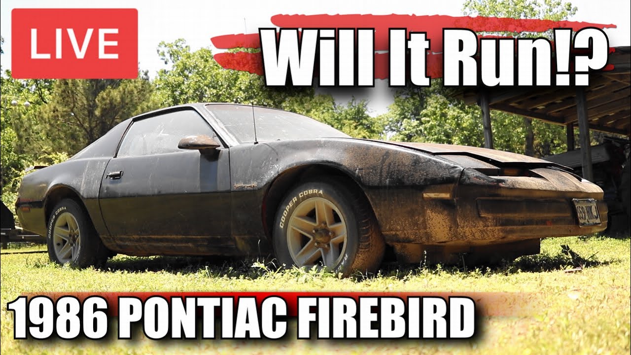LIVE Will It Run | 1986 Pontiac Firebird | KITT From 