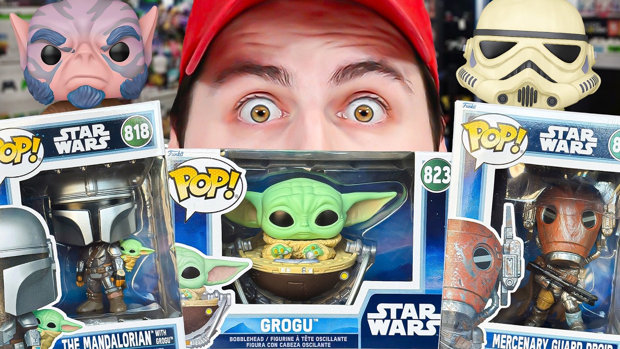 The Mandalorian And Grogu Funko Pop Hunting!