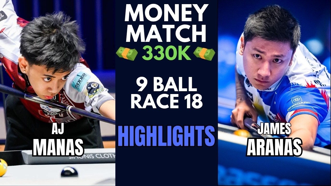AJ MANAS - JAMES ARANAS | EXHIBITION MATCH | HIGHLIGHTS