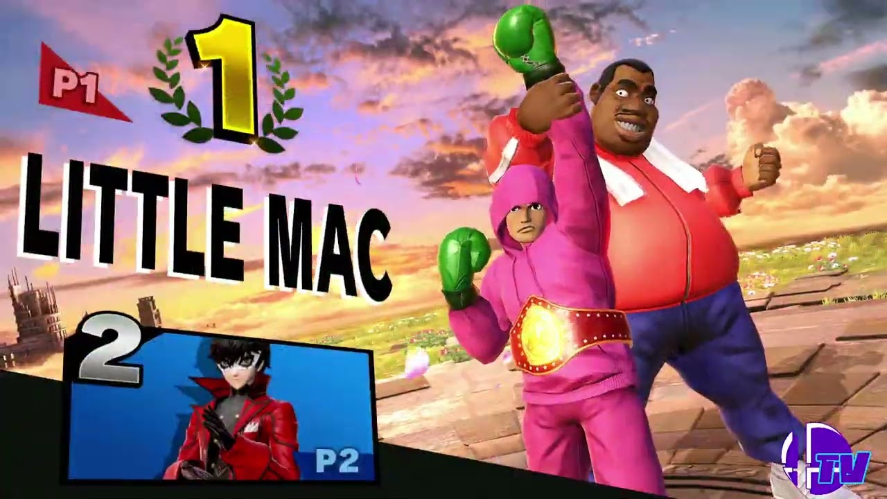 Shark Tank # 182 Winners Round 1 - Cagt (Little Mac) Vs. BossersJC (Joker) - SSBU Tournament