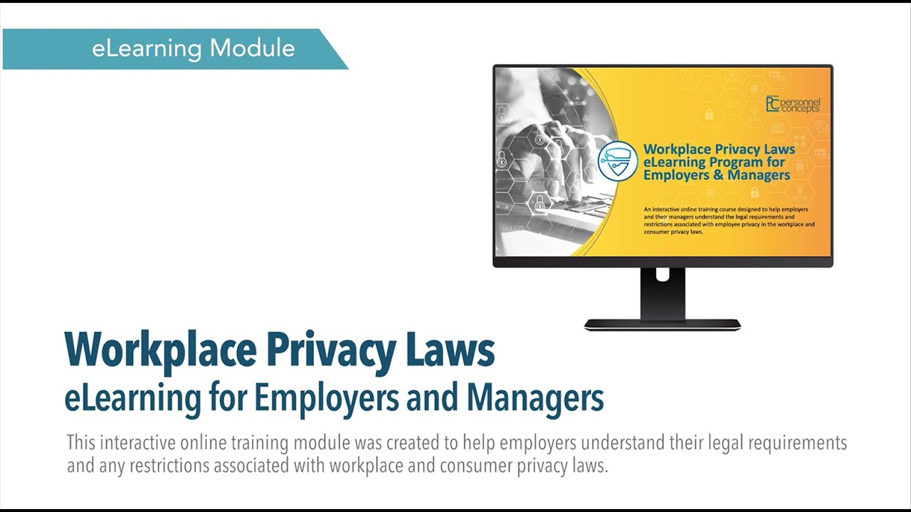 Workplace Privacy Laws eLearning Program