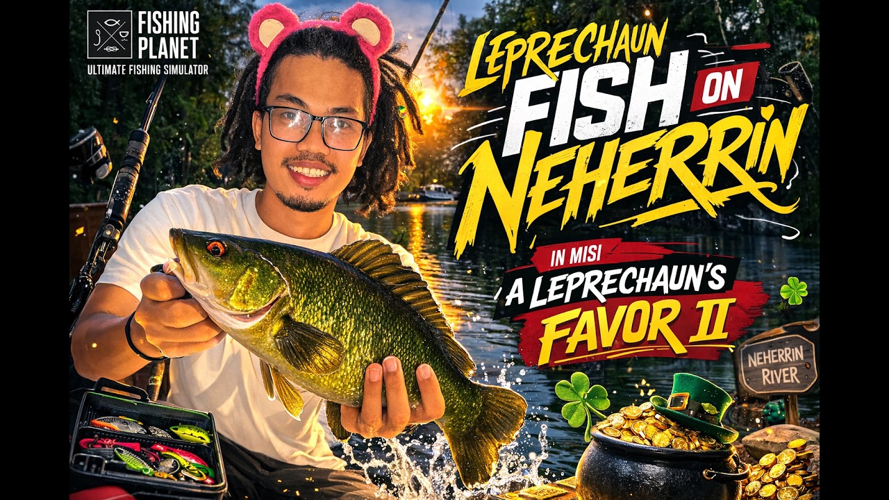 LEPRECHAUN FISH on NEHERRIN | A Leprechaun's Favor II Mission | Fishing Planet St. Patrick’s Day
