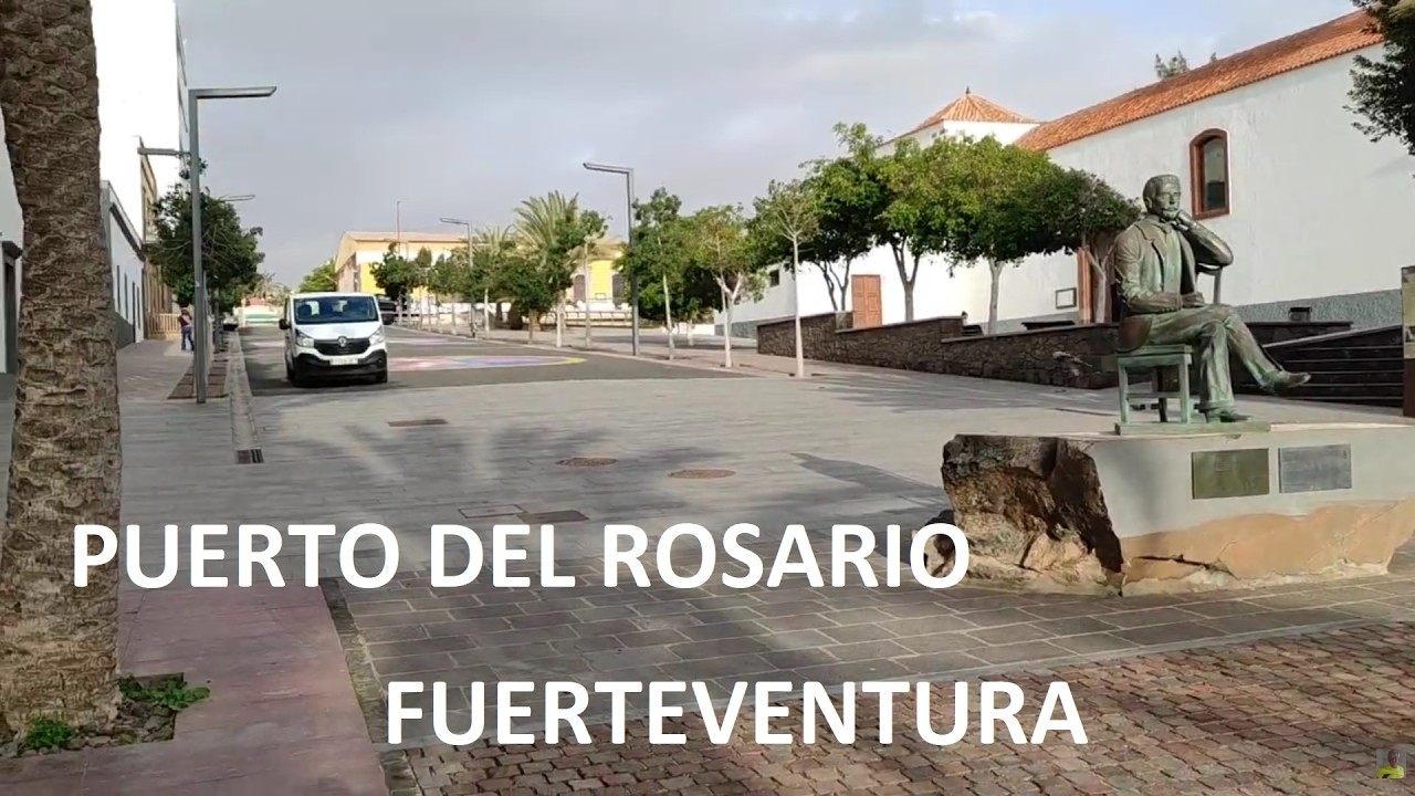 Puerto Del Rosario , passeggiata in centro ,Fuerteventura Spagna