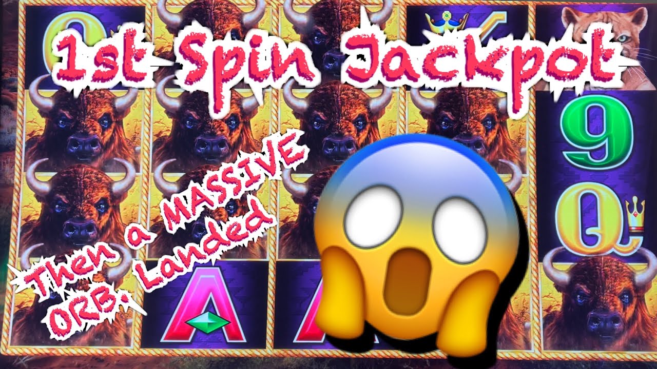 1st Spin…200x Jackpot then We landed a $2000 Buffalo Orb 🤑 Unbelievable! Massive jackpots!