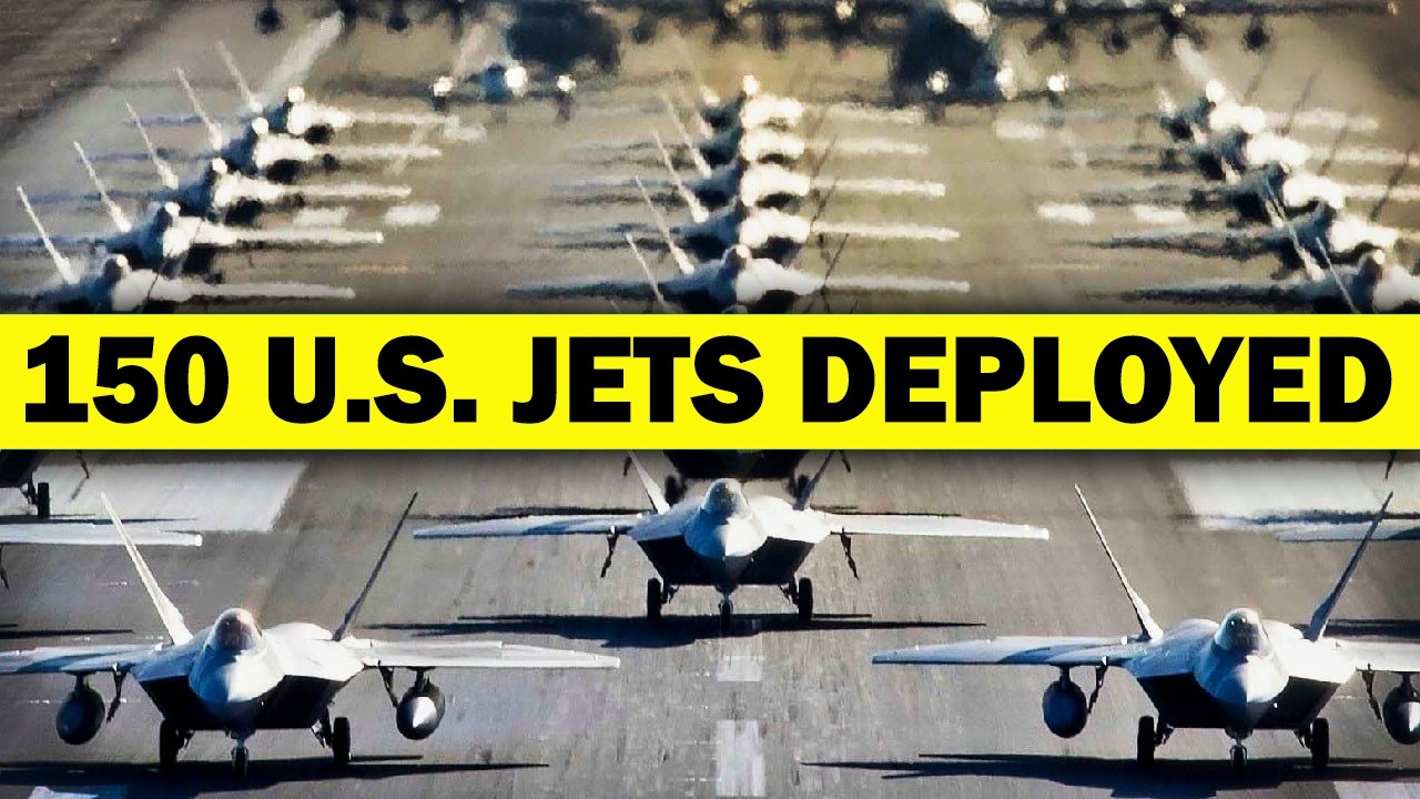 BREAKING: U.S. Deploys 150 Aircraft Near Iran After Geneva Talks