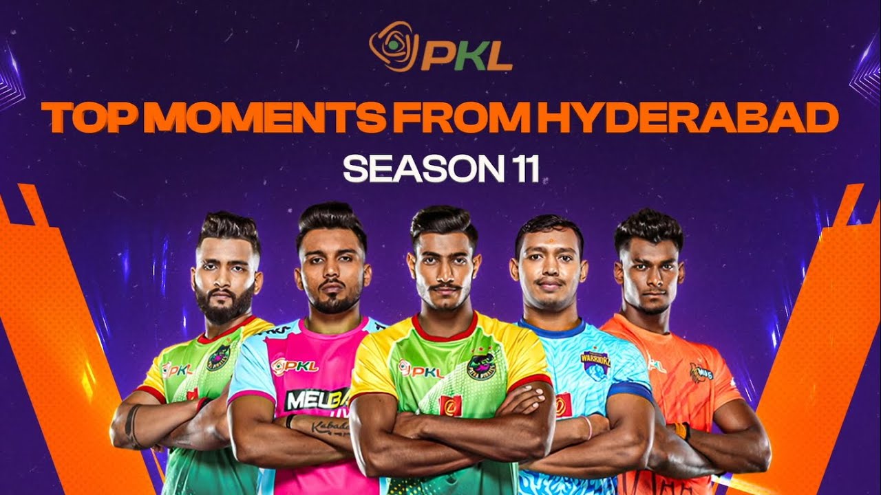 Top five moments from Hyderabad in PKL Season 11 | Pro Kabaddi League